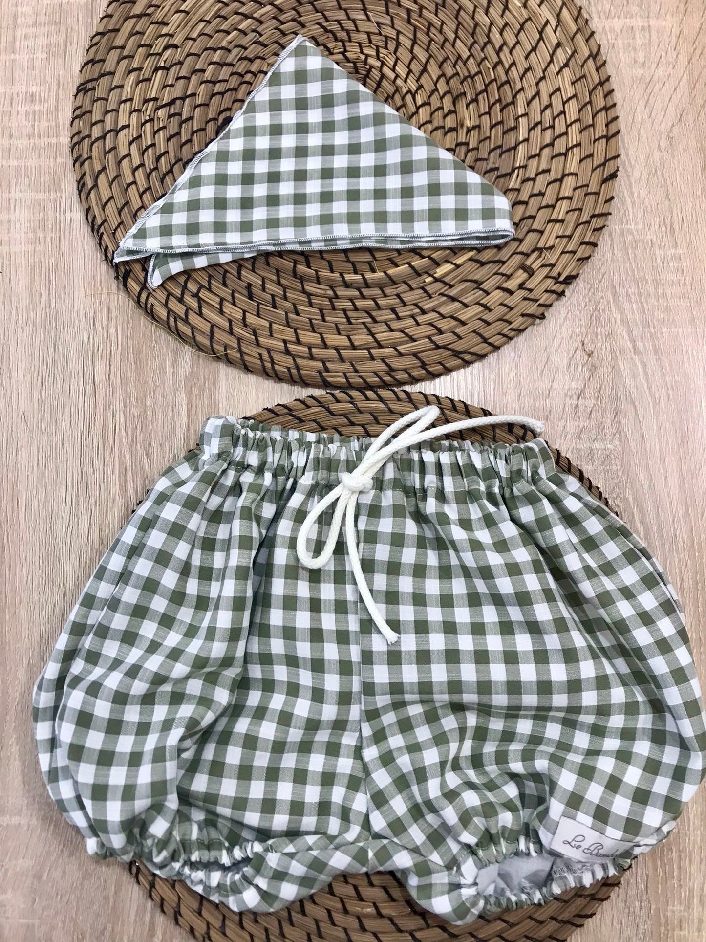 PANTALONCINO MASCHIETTO più bandana