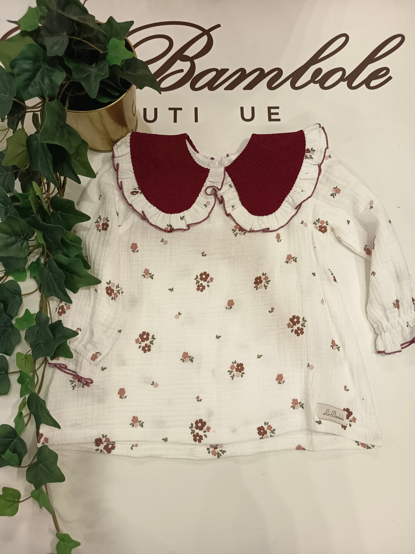 CAMICIA LOVE COLLO VELLUTO