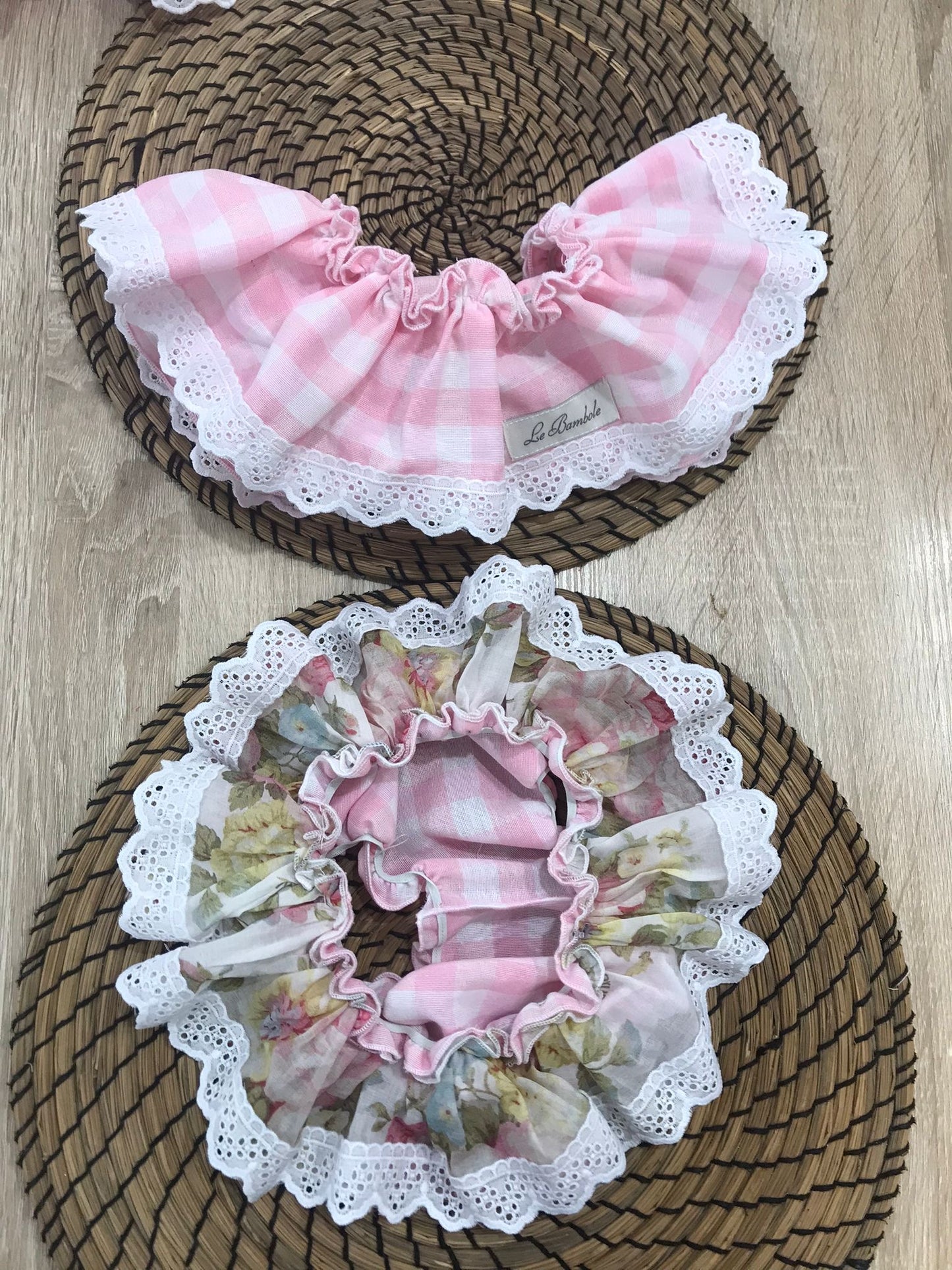 COSTUME VICHY ROSA