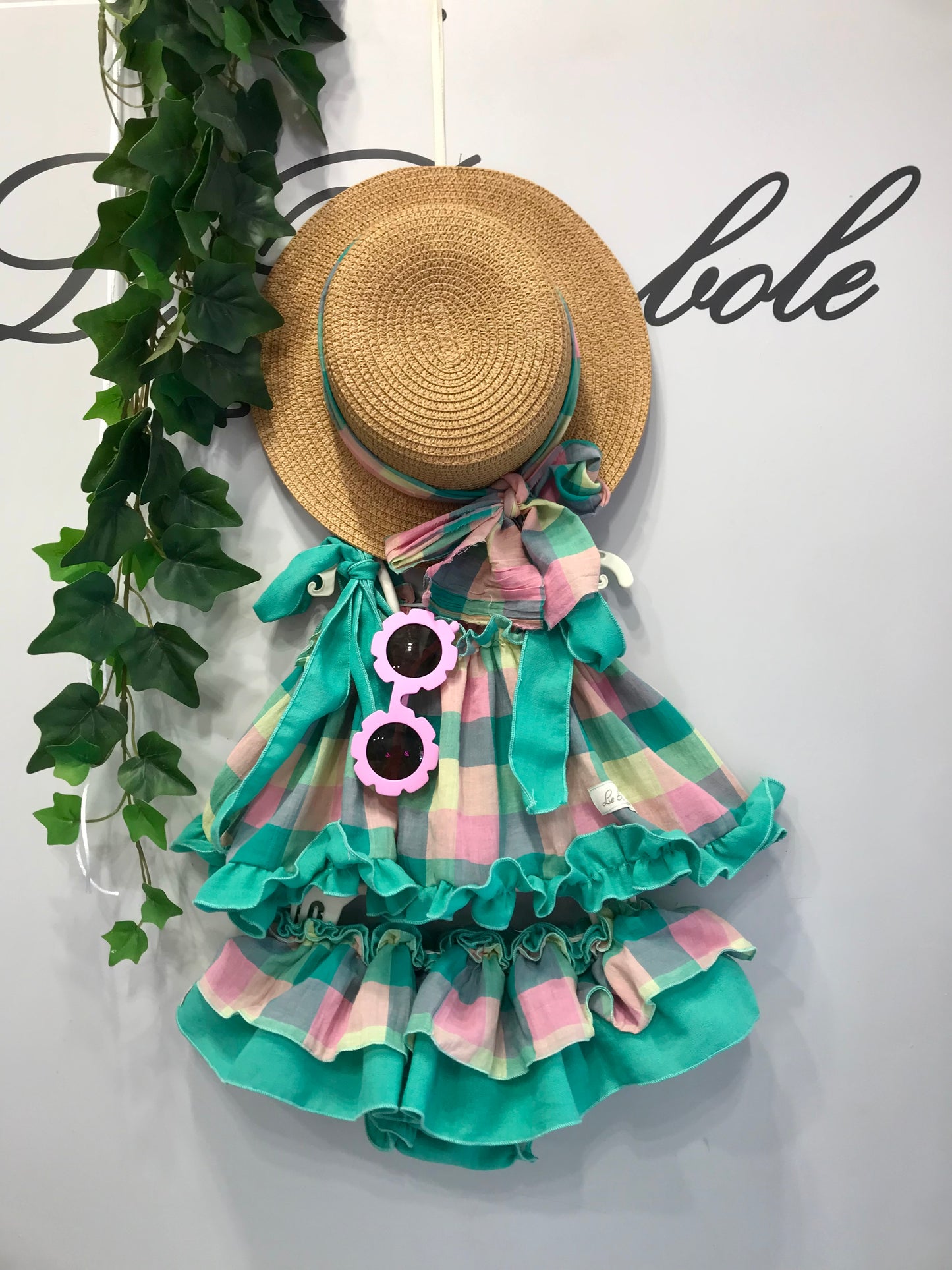 SET ANNA QUADRONI VERDE ACQUA