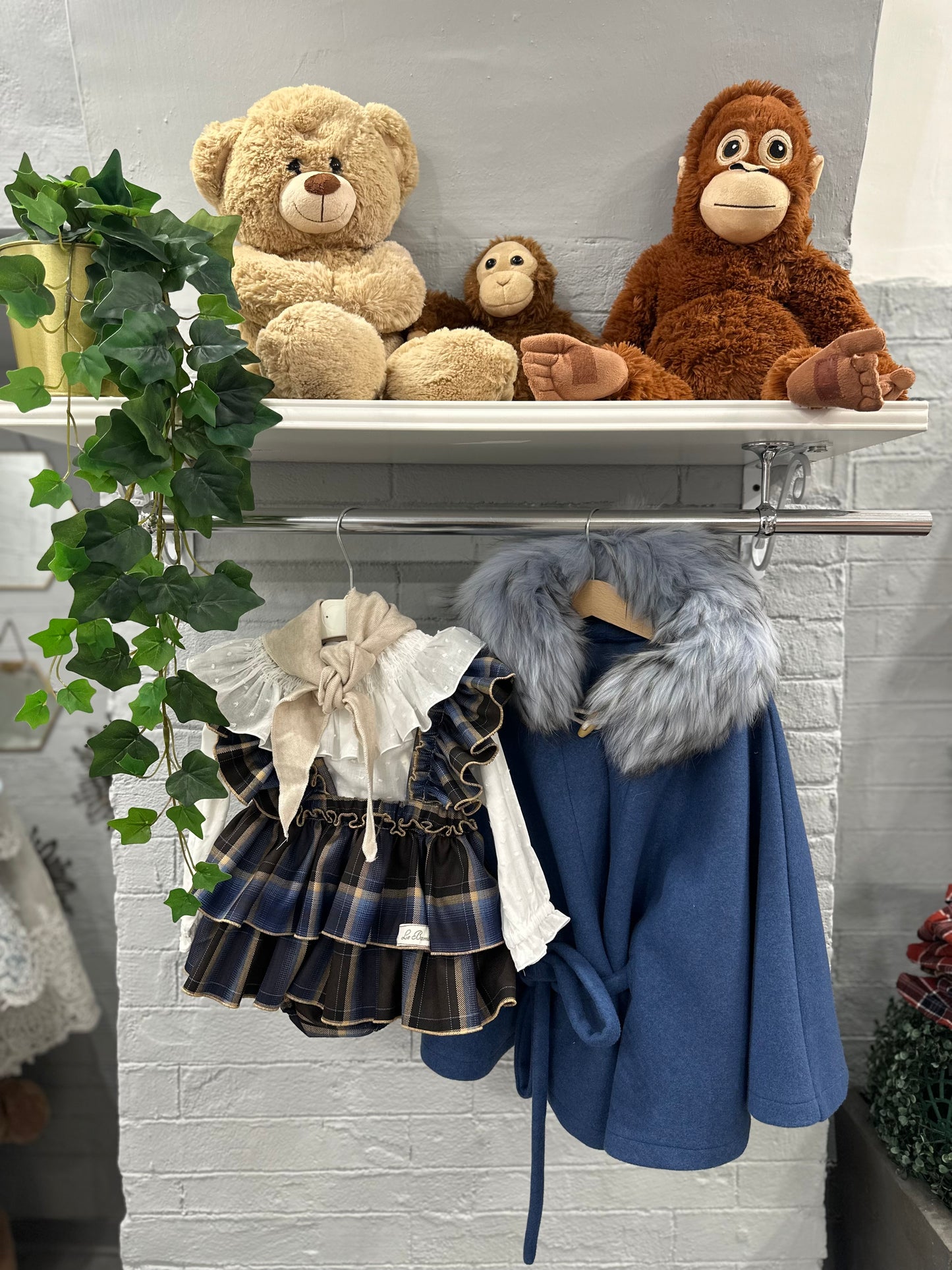 SALOPETTE CORTA QUADRI