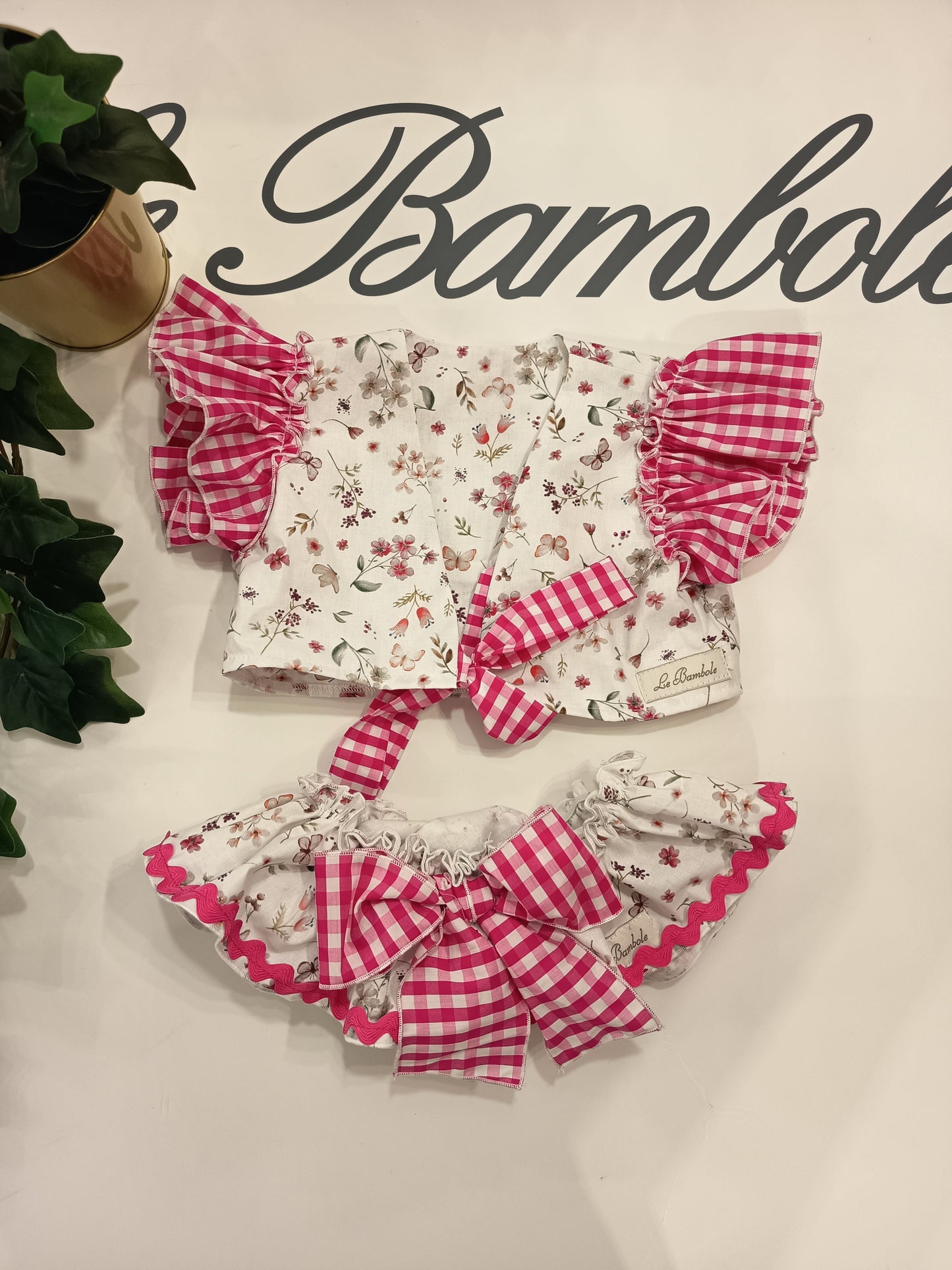 SET LUDO FIORI FUCSIA
