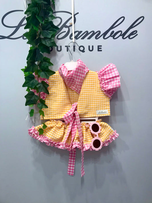 SET LUDO VICHY ROSA E GIALLO