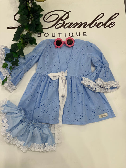 SET CHIARA SANGALLO CELESTE