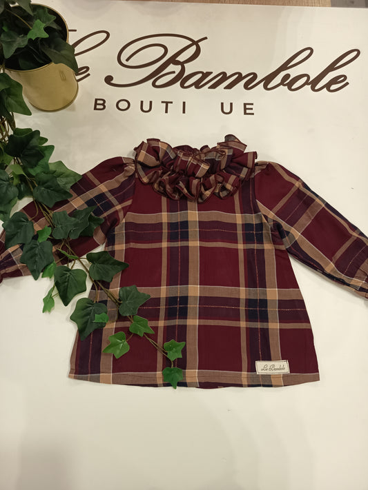 CAMICIA COLLO BONBON