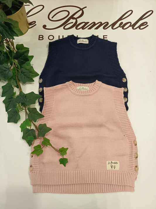 GILET CON BOTTONI