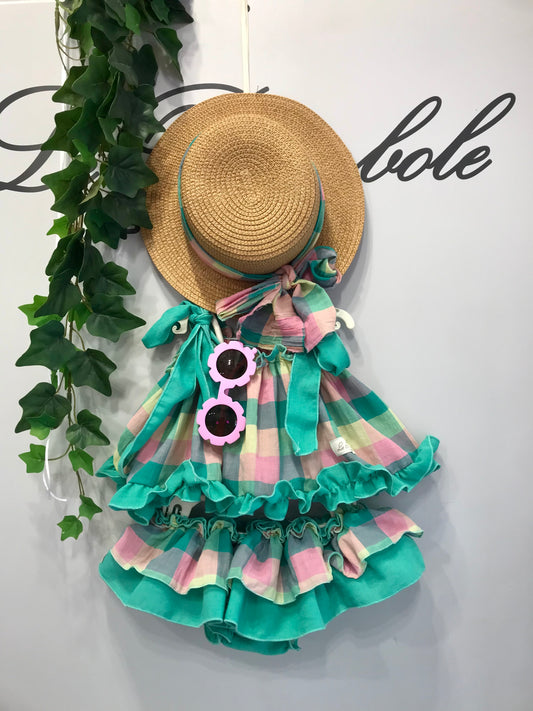 SET ANNA QUADRONI VERDE ACQUA