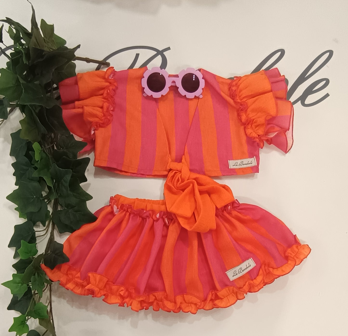 Coordinato arancio mutandone