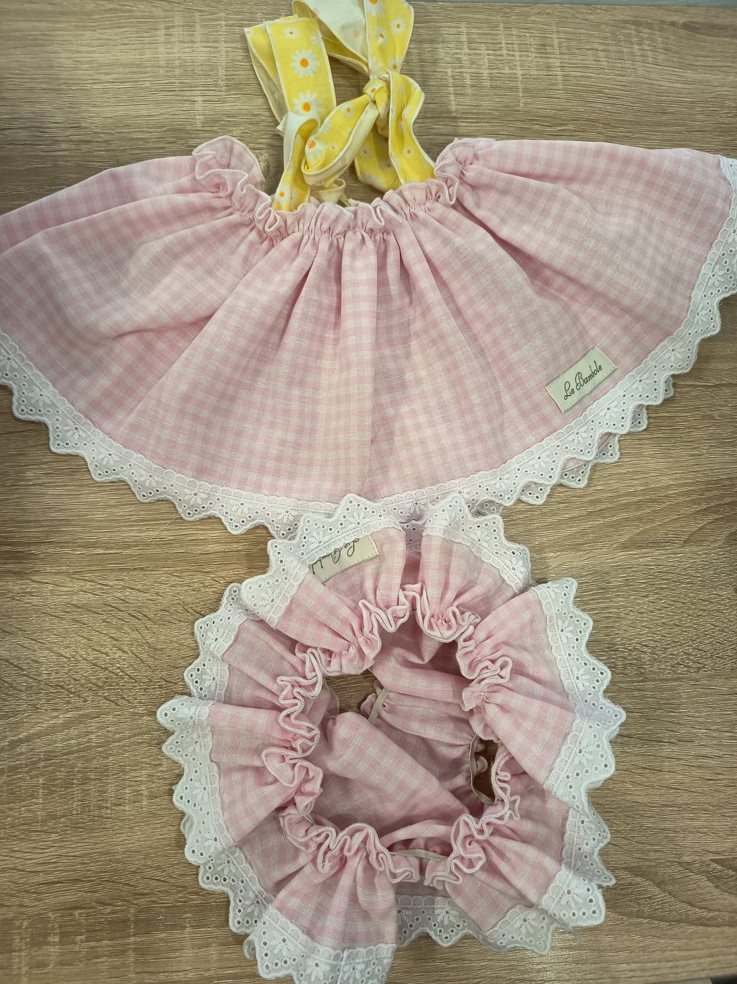 COORDINATO VICHY (più colori)