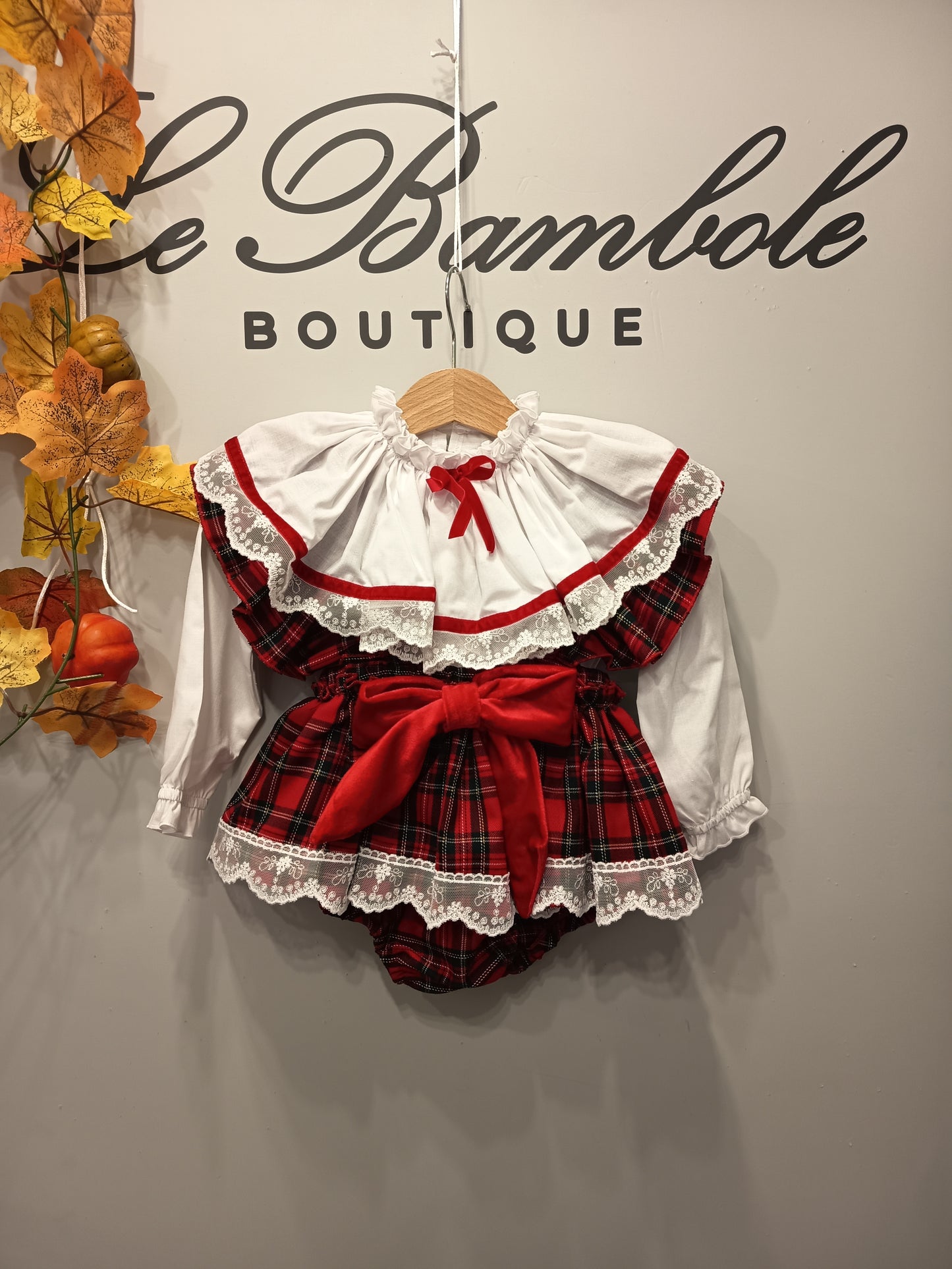 COORDINATO TARTAN CHIC