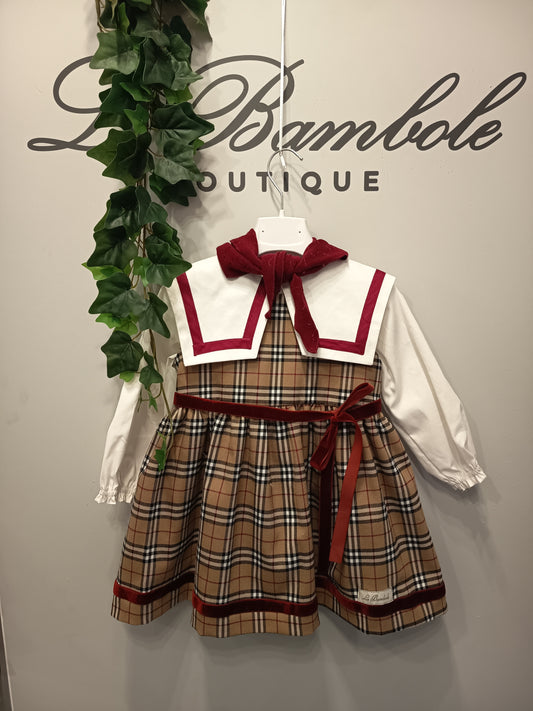 VESTITO SMANICATO LONDON