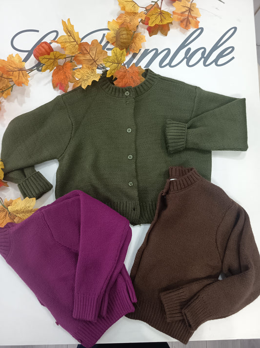 CARDIGAN MISTO LANA