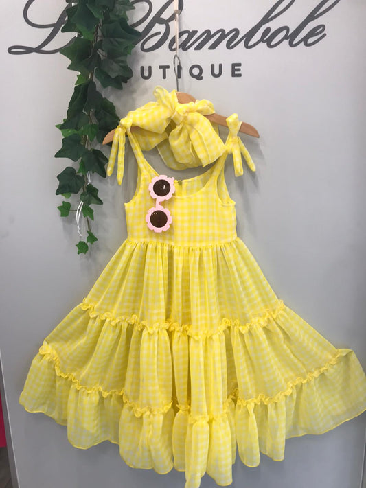 VESTITO ANDREA GIALLO