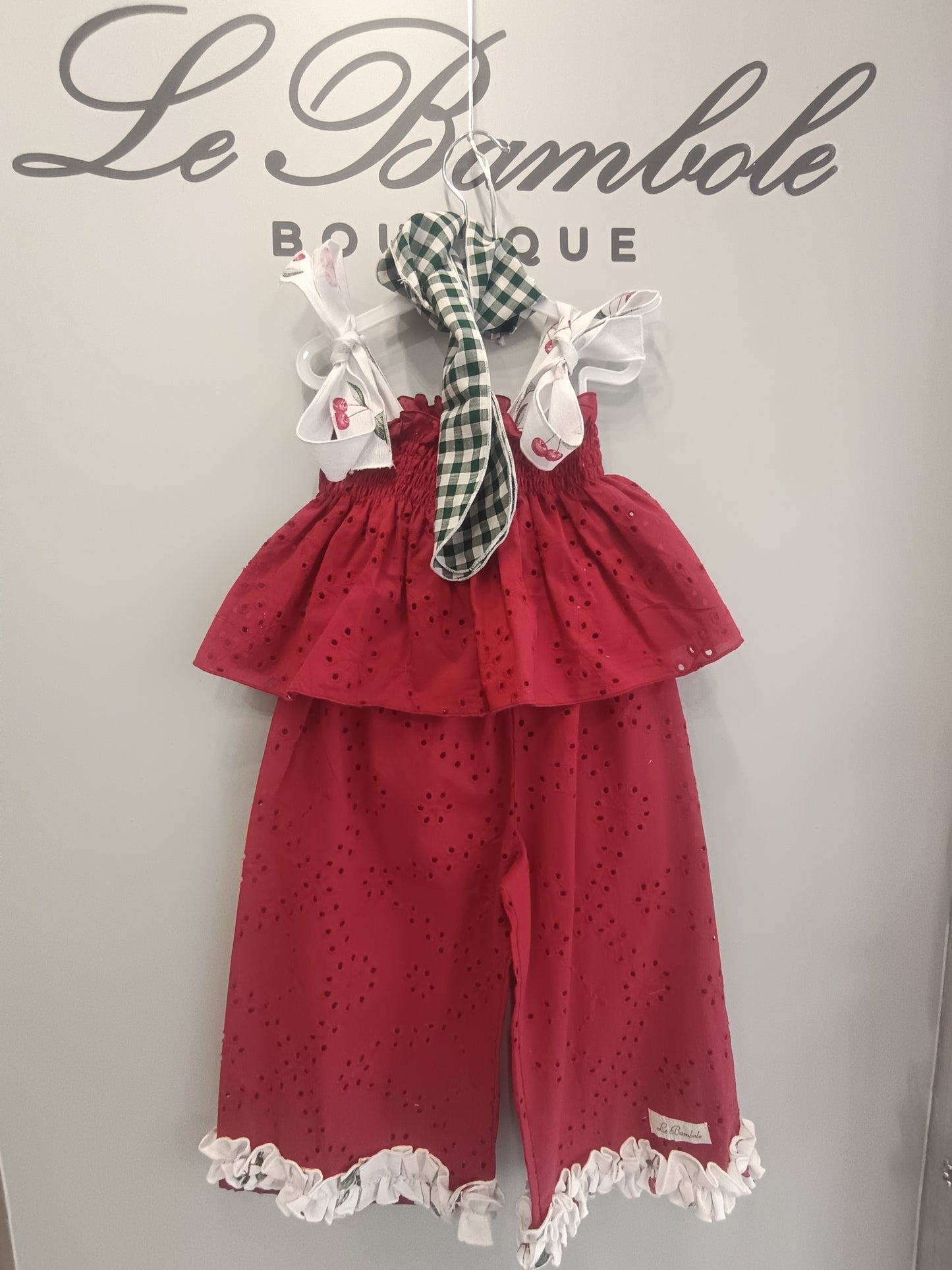 COORDINATO BURGUNDY