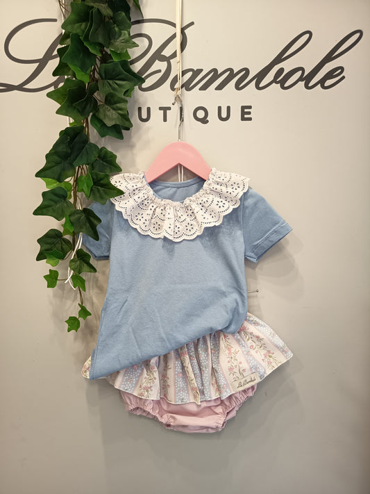 Completo azzurro