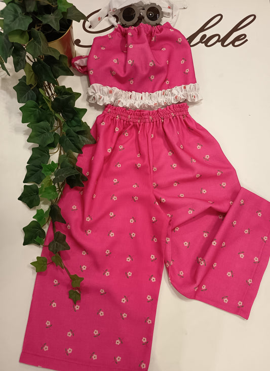 Completo andrea fucsia